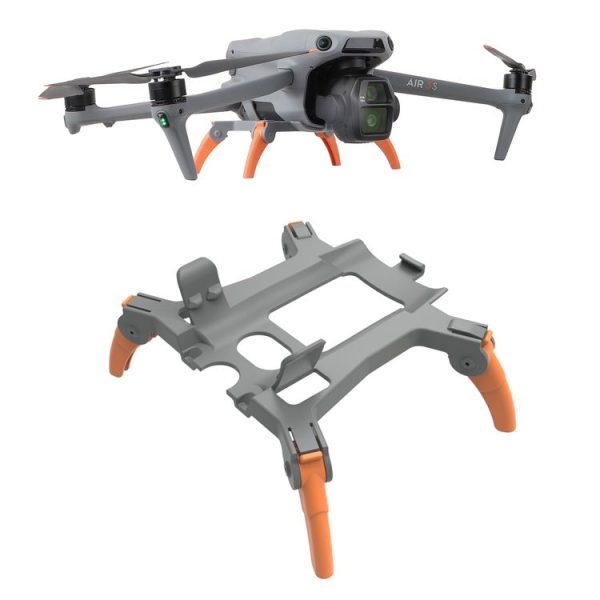DJI Air 3S / 3 Sunnylife Landing Gear Extensions Heightened Spider Gears Support Leg (Orange)