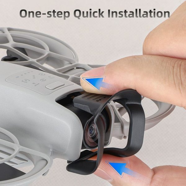 DJI Neo Sunnylife Lens Hood Anti-glare Lens Cover Sunhood Gimbal Protective Cap (Black) - Image 10