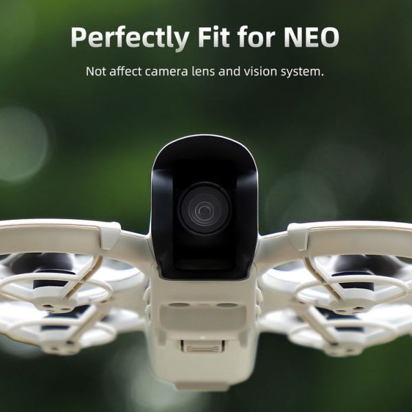 DJI Neo Sunnylife Lens Hood Anti-glare Lens Cover Sunhood Gimbal Protective Cap (Black) - Image 5