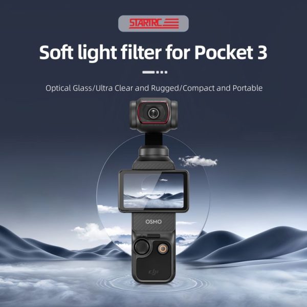 DJI OSMO Pocket 3 STARTRC 1 / 4 Black Mist Filter - Image 3