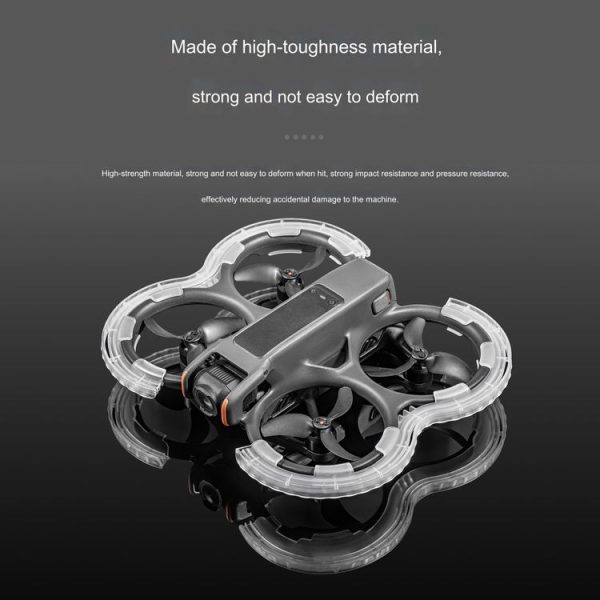 DJI Avata 2 STARTRC Central Control TPU Protective Guard Anti-collision Ring Cover (Transparent) - Image 5