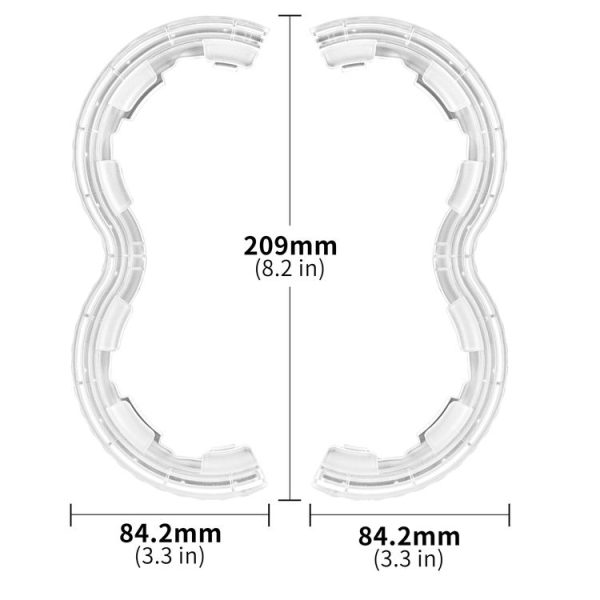 DJI Avata 2 STARTRC Central Control TPU Protective Guard Anti-collision Ring Cover (Transparent) - Image 7
