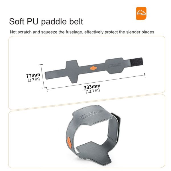 DJI Air 3S / Air 3 STARTRC Drone PU Propellers Holder (Grey) - Image 5