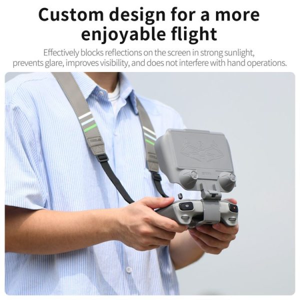 DJI RC / RC 2 STARTRC Remote Control Sunshade Protection Cover (Grey) - Image 4