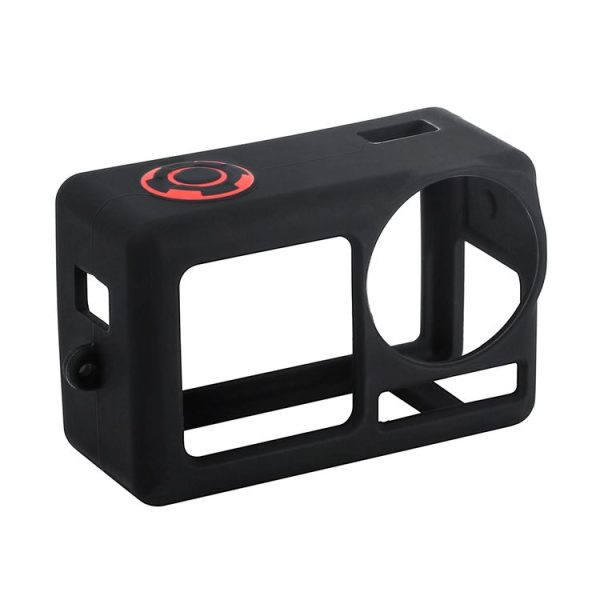 DJI Osmo Action 5 Pro STARTRC Silicone Protective Case with Lens Cover (Black)