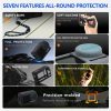 DJI Osmo Action 5 Pro STARTRC Silicone Protective Case with Lens Cover (Black) - Image 3