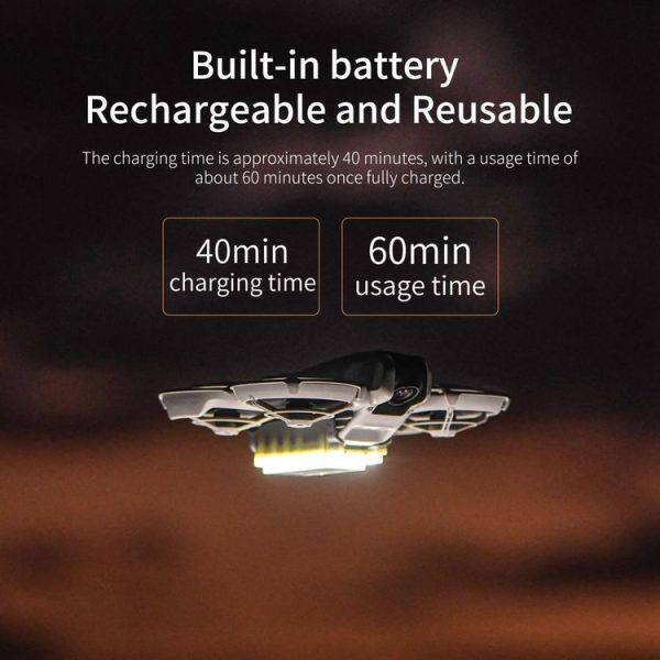 DJI Neo STARTRC LED Light Heightened Landing Gear Training Rack (Grey) - Image 4