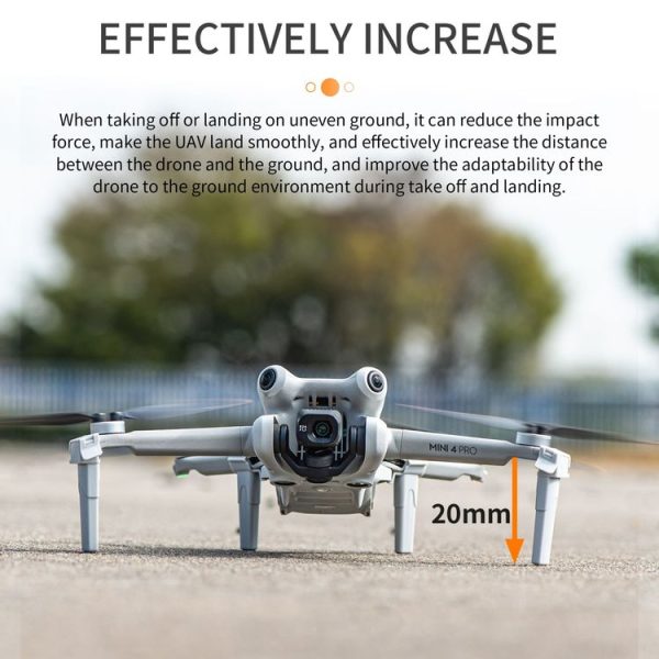 DJI Mini 4 Pro STARTRC Heightened Landing Gear Training Rack - Image 3