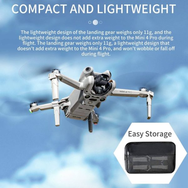 DJI Mini 4 Pro STARTRC Heightened Landing Gear Training Rack - Image 4