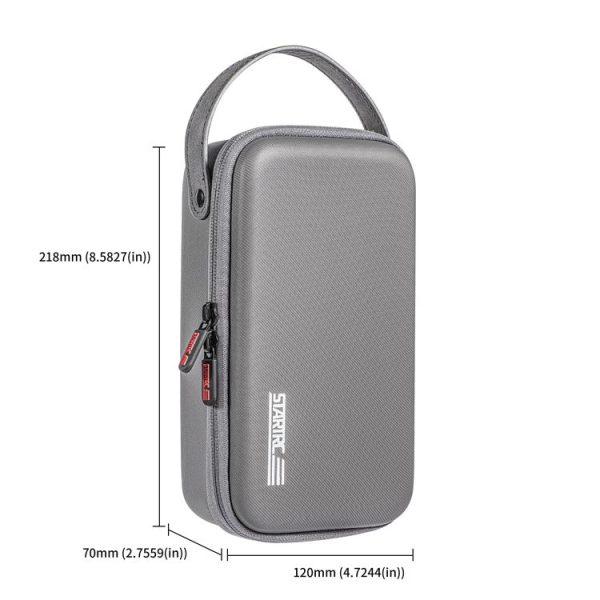DJI OSMO Pocket 3 STARTRC Portable Carrying Case Body Storage Bag (Grey) - Image 7