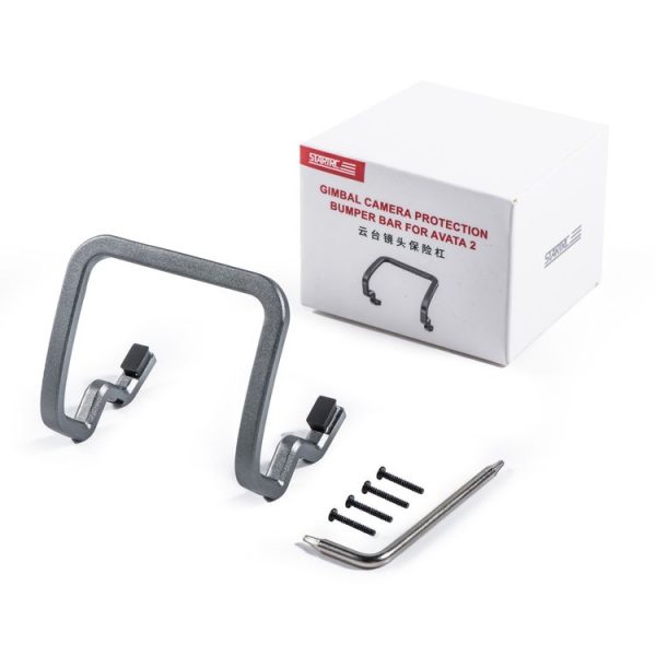 DJI Avata 2 STARTRC Gimbal Lens Anti-collision Aluminum Alloy Guard Bumper (Silver Grey) - Image 8