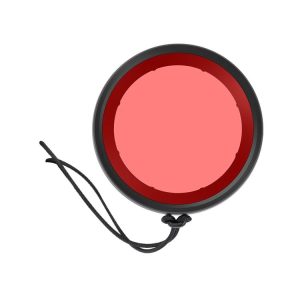 DJI Osmo Action 5 Pro / 4 / 3 Housing Diving Color Lens Filter (Red)