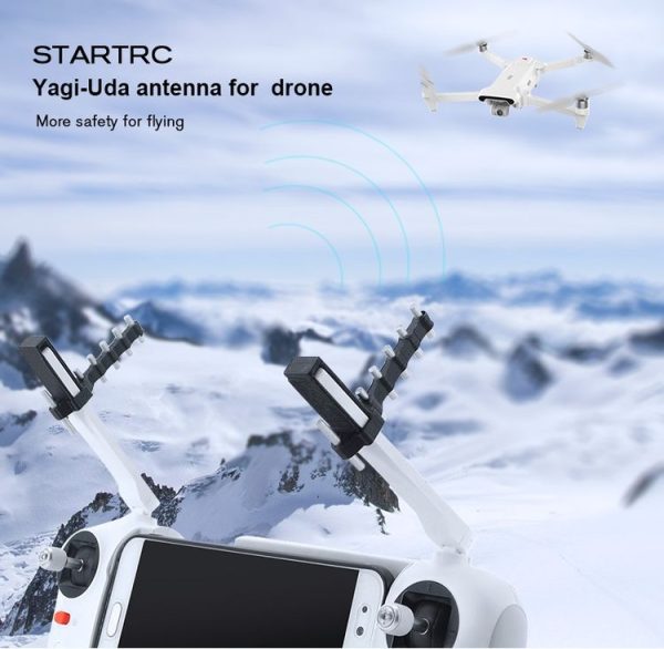 STARTRC 1107671 For FIMI X8 SE Drone 5.8GHZ Anti-interference Yagi-Uda Antenna Signal Enhancer (Black) - Image 3