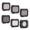 STARTRC 1107615 6 PCS ND4 / ND8 / ND16 / ND32 / MCUV / CPL Drone Lens Filter for DJI Mavic Air 2 (Black)