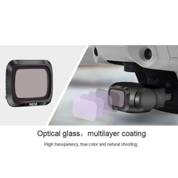 STARTRC 1107615 6 PCS ND4 / ND8 / ND16 / ND32 / MCUV / CPL Drone Lens Filter for DJI Mavic Air 2 (Black) - Image 11
