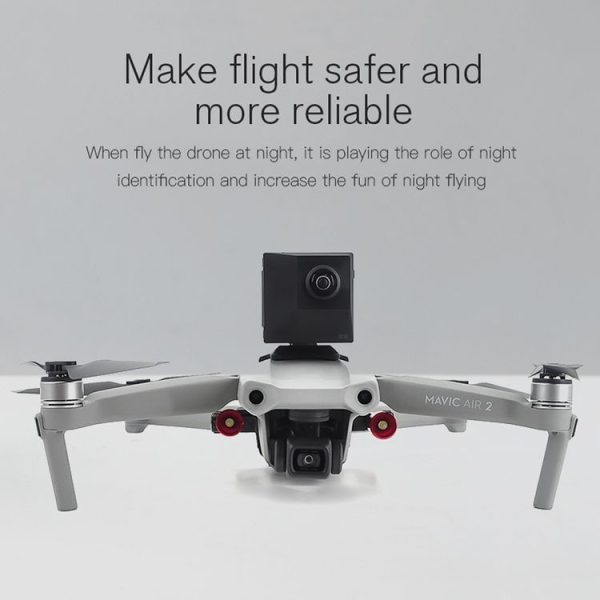 STARTRC Strobe Light Drone Night Flights Remote Control LED Headlamp Searchlight with Fixing Holder for DJI Mavic Air 2 / Air 2S - Image 7
