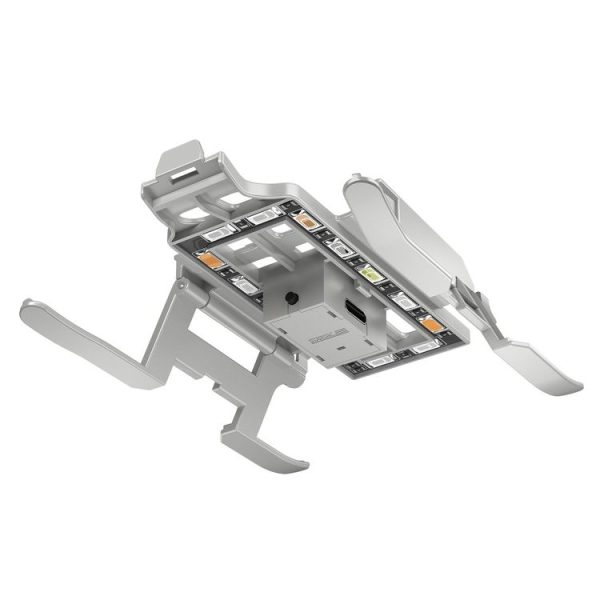 STARTRC LED Light Folding Anti-fall Heightened Landing Gear Training Rack for DJI Mini 3 Pro (Grey) - Image 3