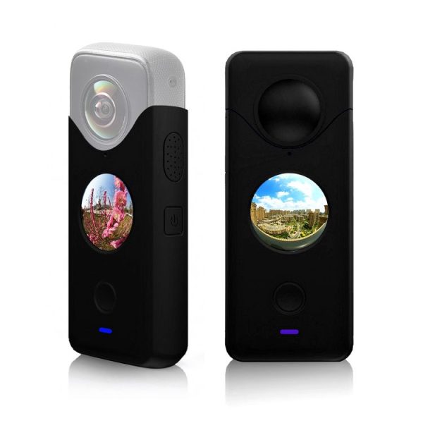 STARTRC Full Body Dust-proof Silicone Protective Case for Insta360 ONE X2 (Black)