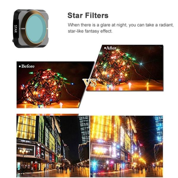 JSR Drone STAR Effect Lens Filter for DJI MAVIC Air 2 - Image 3