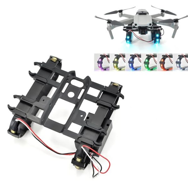 STARTRC For DJI Mavic Air 2 LED Lights Landing Gear with Light Bar (Black)