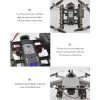 STARTRC For DJI Mavic Air 2 LED Lights Landing Gear with Light Bar (Black) - Image 10