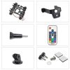 STARTRC For DJI Mavic Air 2 LED Lights Landing Gear with Light Bar (Black) - Image 2