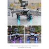 STARTRC For DJI Mavic Air 2 LED Lights Landing Gear with Light Bar (Black) - Image 4