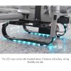 STARTRC For DJI Mavic Air 2 LED Lights Landing Gear with Light Bar (Black) - Image 6