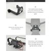 STARTRC For DJI Mavic Air 2 LED Lights Landing Gear with Light Bar (Black) - Image 9