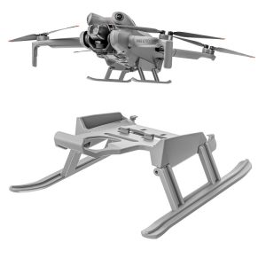 DJI Mini 4 Pro STARTRC Folding Anti-fall Anti-dirt Heightened Landing Gear Training Rack (Grey)
