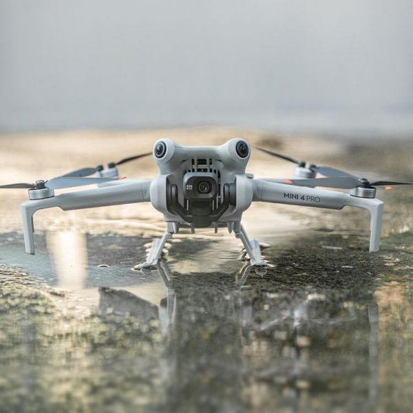 DJI Mini 4 Pro STARTRC Folding Anti-fall Anti-dirt Heightened Landing Gear Training Rack (Grey) - Image 6