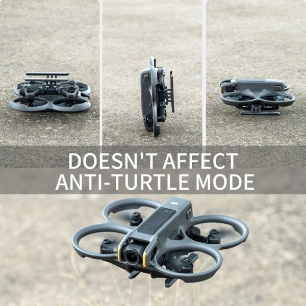 DJI AVATA 2 STARTRC Folding Heightened Landing Gear Training Rack (Black) - Image 6