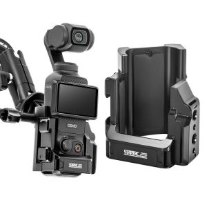 DJI OSMO Pocket 3 STARTRC Metal Protection Frame Cage Expansion Adapter Bracket (Black)