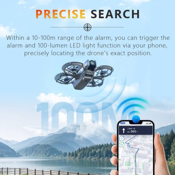 DJI Neo STARTRC Drone Alarm Tracker (Grey) - Image 9