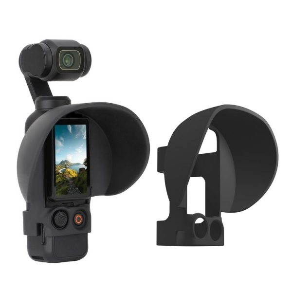 DJI OSMO Pocket 3 Sunnylife Sunshade Screen Protective Cover Hood (Black)