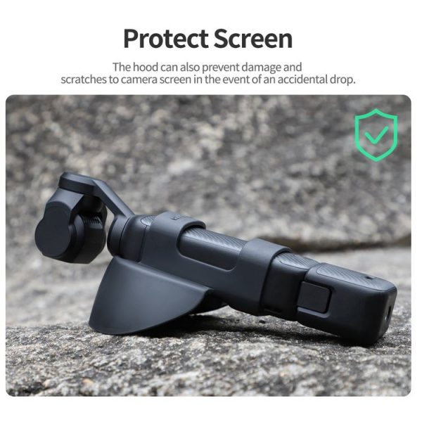 DJI OSMO Pocket 3 Sunnylife Sunshade Screen Protective Cover Hood (Black) - Image 5