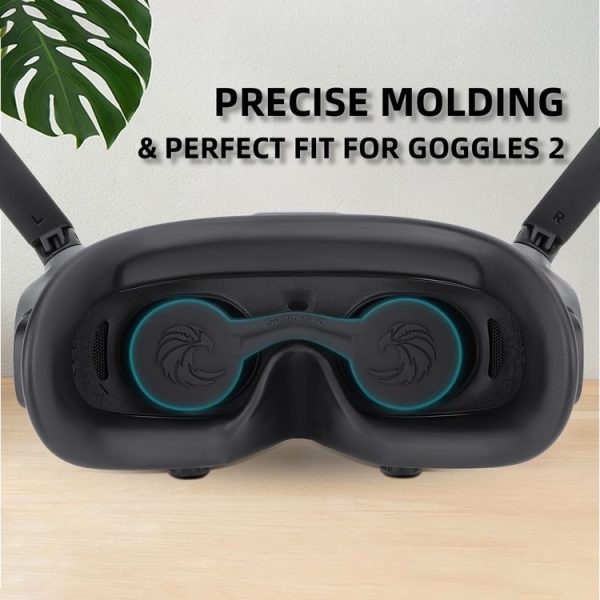DJI Goggles 2 / Goggles 3 Lens Cover Dust-proof VR Lens Silicone Case Soft Protector (Black) - Image 7