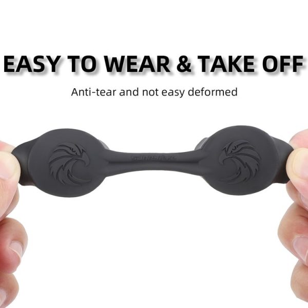 DJI Goggles 2 / Goggles 3 Lens Cover Dust-proof VR Lens Silicone Case Soft Protector (Black) - Image 8