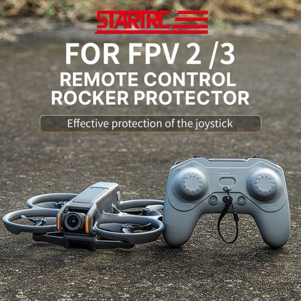 DJI Avata 2 / FPV 3 / 2 STARTRC Remote Controller Thumb Rocker Guard Protector Case (Grey) - Image 3