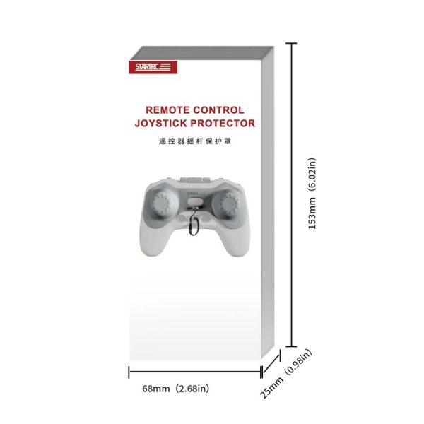 DJI Avata 2 / FPV 3 / 2 STARTRC Remote Controller Thumb Rocker Guard Protector Case (Grey) - Image 9