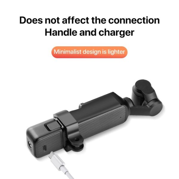 DJI OSMO Pocket 3 Expansion Bracket Adapter (Black) - Image 4
