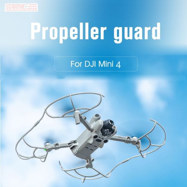 DJI Mini 4 Pro STARTRC Drone Propeller Protective Guard Anti-collision Ring (Grey) - Image 3