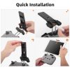 Sunnylife Remote Controller Tablet Holder Stand For DJI RC-N3 / RC-N2 / RC-N1 (Grey) - Image 6