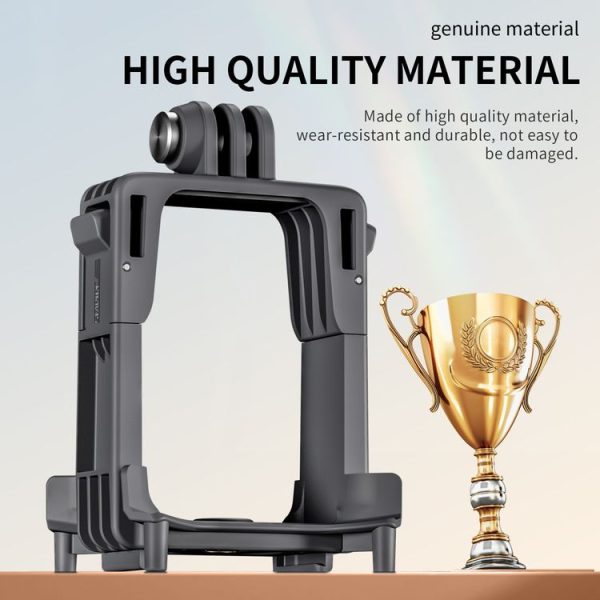 DJI Avata 2 STARTRC Action Camera Holder Mount Drone Expansion Bracket (Black) - Image 5