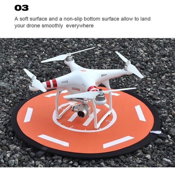 STARTRC RC Drone Quadcopter Portable Parking Apron Fast-fold Landing Parking Pad for DJI Mavic Mini / Mavic Air 2, Diameter: 56cm - Image 7