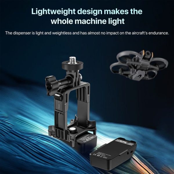 DJI Avata 2 STARTRC Air-Dropping System Thrower Parabolic (Dark Gray) - Image 10