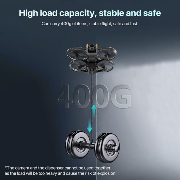 DJI Avata 2 STARTRC Air-Dropping System Thrower Parabolic (Dark Gray) - Image 8