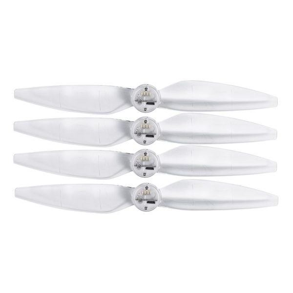 DJI Air 3 STARTRC 2 Pairs Color LED Flash Lamp Low Noise Propellers (Transparent) - Image 3