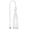 DJI Air 3 STARTRC 2 Pairs Color LED Flash Lamp Low Noise Propellers (Transparent) - Image 4