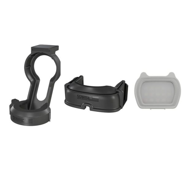 DJI Pocket 3 STARTRC Cat-ears Magnetic Fill Light with Holder Clip Kit (Grey) - Image 7